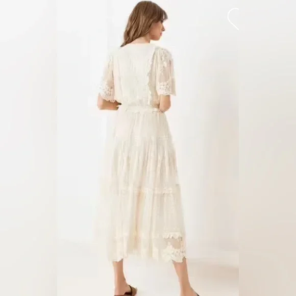 NWT Spell Dawn Lace Gown - L - Picture 6 of 16